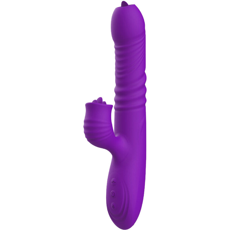 Vollstndiger G-Punkt-Kaninchen – Zungenstimulator mit Wärmefunktion – Bild 3