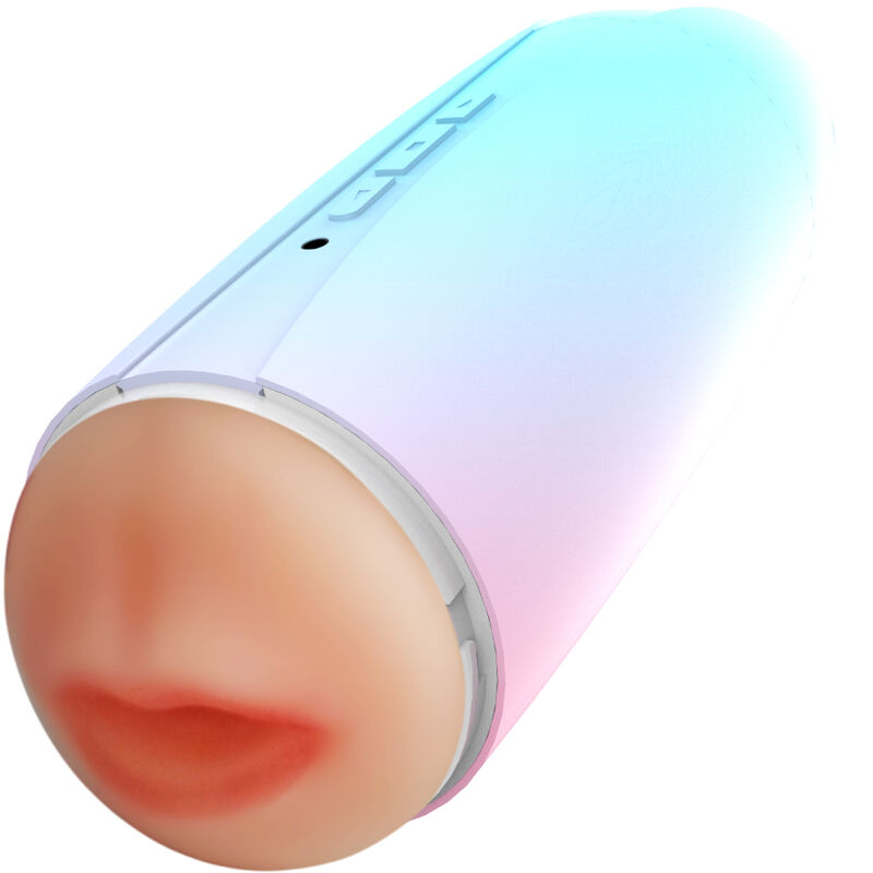 Rainbow Doppelter Vagina- und Mund – Oral-Masturbator – Bild 2