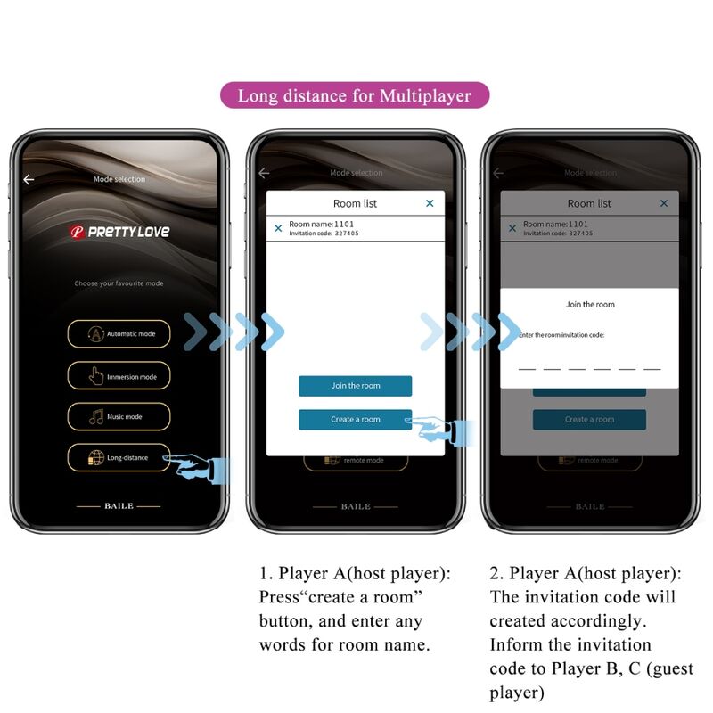 Jefferson App-Gesteuerter – Analplug mit App-Steuerung und Fernbedienung – Lila – Bild 11