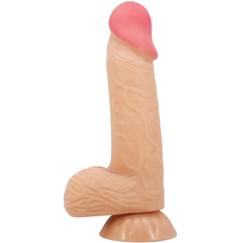 Sliding Skin Series – Realistischer Dildo mit Wärmefunktion und Saugfunktion – 20,6 cm
