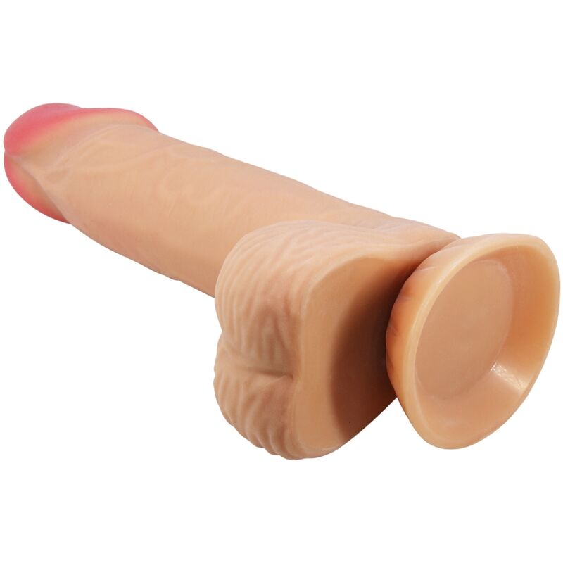 Sliding Skin Series – Realistischer Dildo mit Wärmefunktion und Saugfunktion – 20,6 cm – Bild 3