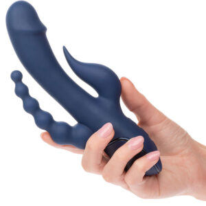 Vibrator Dreifach – Orgasmus – Blau