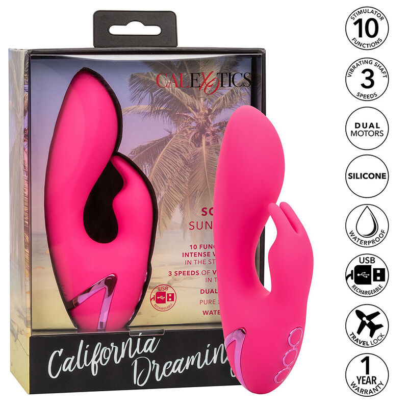 SoCal Sunshine – Rabbit-Vibrator – Fuchsia – Bild 2