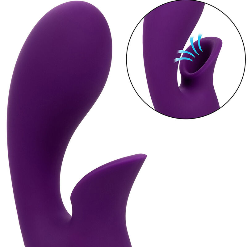 Huntington Beach Heartbreaker Stimulator & Sauger von California Dreaming – Lila – Bild 11