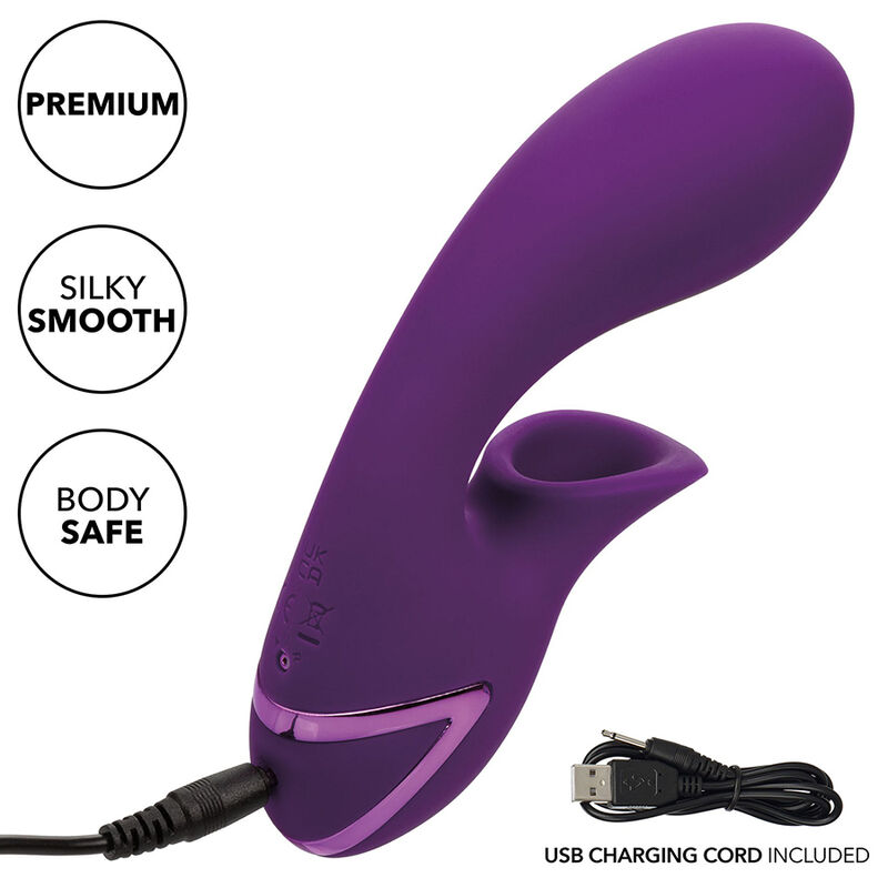 Huntington Beach Heartbreaker Stimulator & Sauger von California Dreaming – Lila – Bild 13