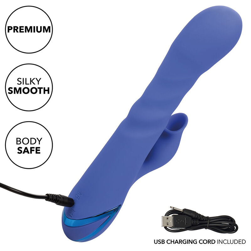 La Love Vibrator & Saugrohr von California Dreaming – Blau – Bild 12