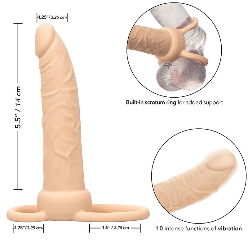 Performance Maxx Wiederaufladbarer Dual Dildo, Helle Haut – Bild 13