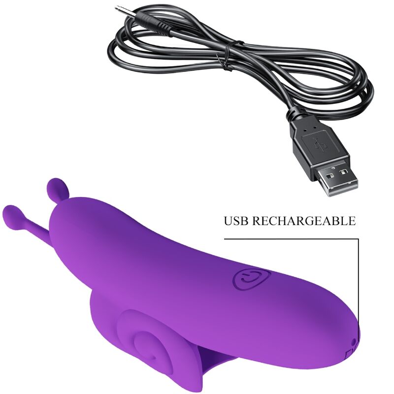Snail Finger – Fingervibrator – Lila – Bild 7