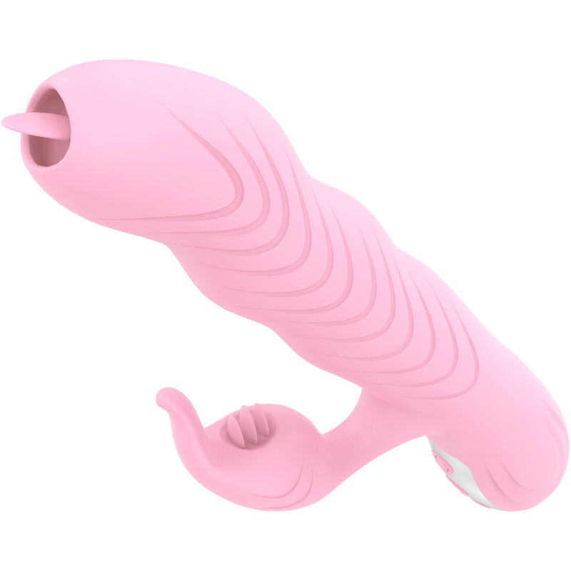 Marcia – Zungenstimulator mit Wärmefunktion und Stoßfunktion – Rosa – Bild 2