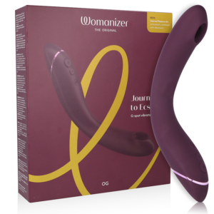 OG – G-Punkt- und Klitorisstimulator – Aubergine