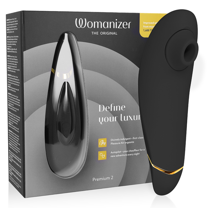 Premium 2 – Klitorisstimulator – Schwarz