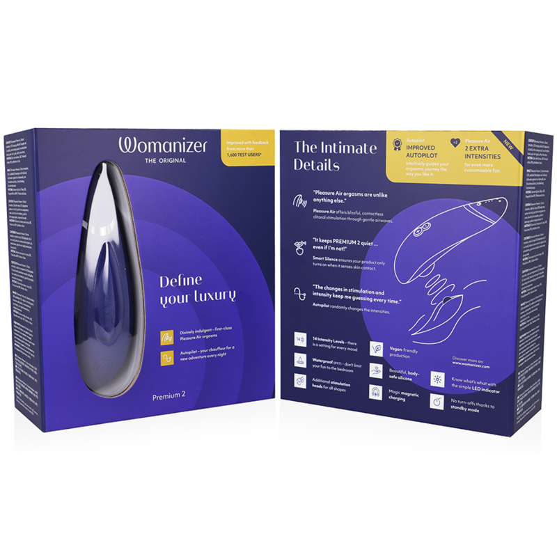 Premium 2 – Klitorisstimulator – Blaubeere – Bild 7
