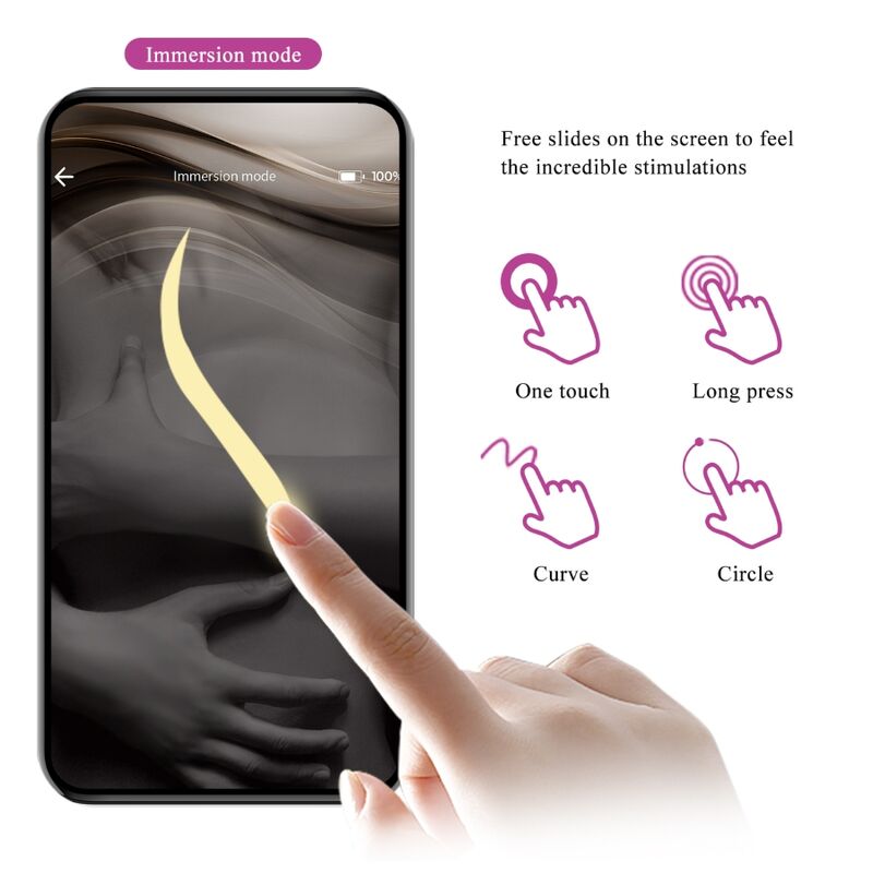 Hector Elektroschock – G-Punkt-Vibrator mit App-Steuerung – Violett – Bild 17
