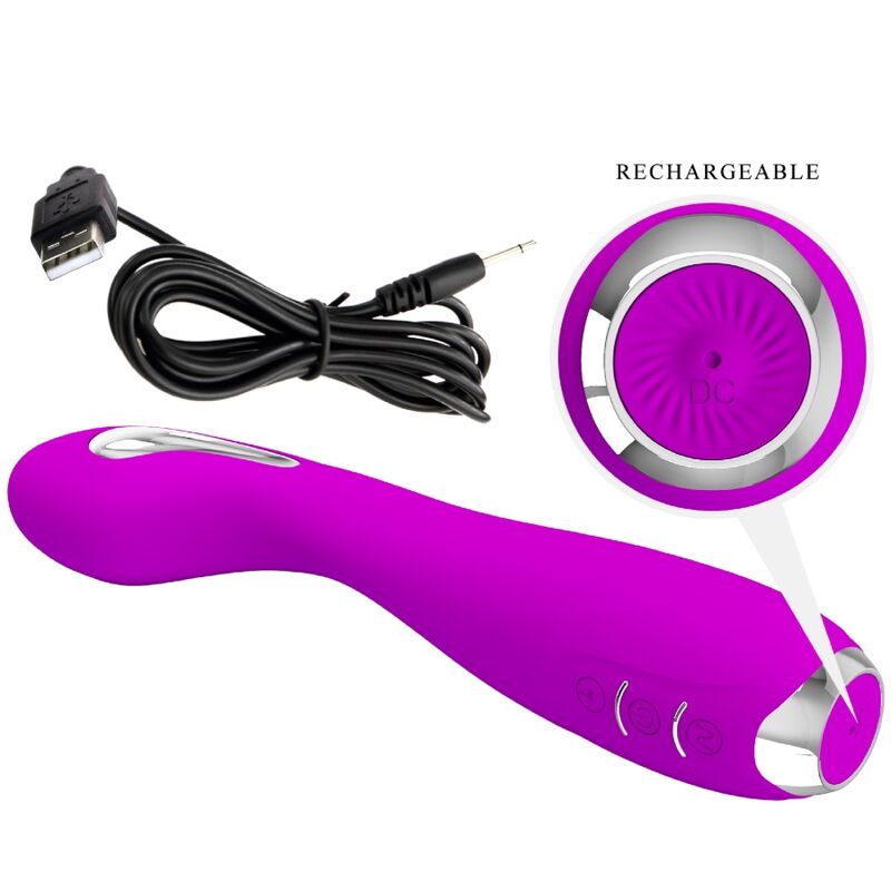 Hector Elektroschock – G-Punkt-Vibrator mit App-Steuerung – Violett – Bild 6