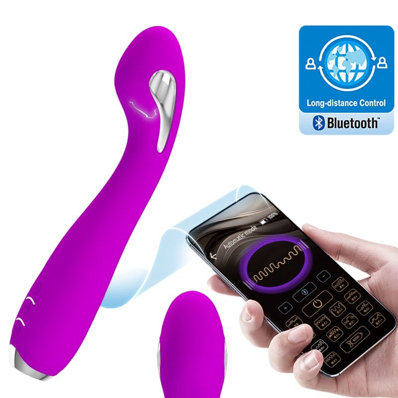 Hector Elektroschock – G-Punkt-Vibrator mit App-Steuerung – Violett – Bild 7