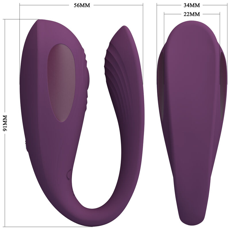 Aari – Wand-Massager mit App-Steuerung – Lila – Bild 5