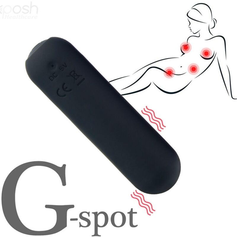 Splash Joie – Bullet-Vibrator mit Fernbedienung – Schwarz – 19 cm – Bild 7