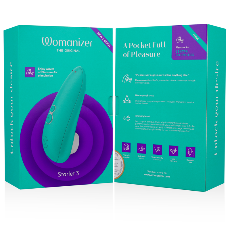 Starlet 3 – Kompakter Klitorisstimulator – Türkis – Bild 7
