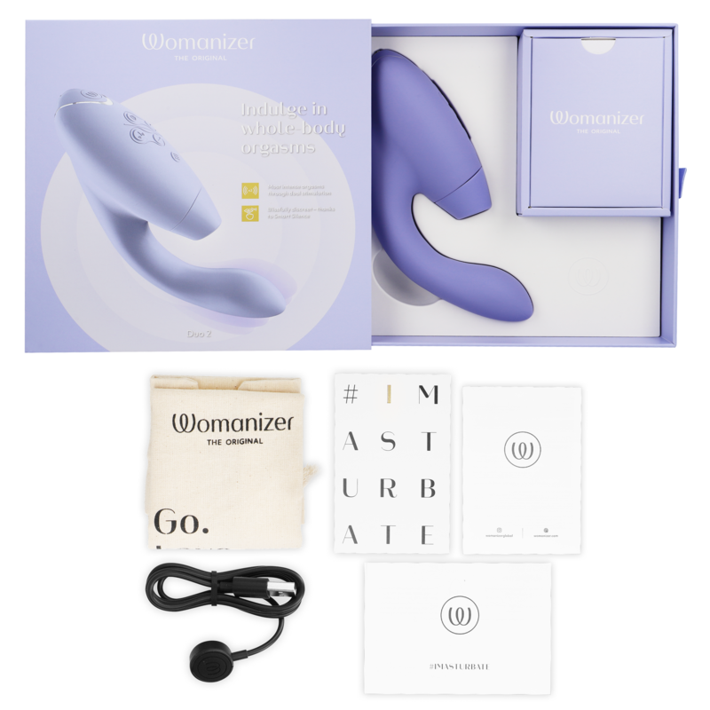 Duo 2 – Klitoris- und G-Punkt-Stimulator – Lila – Bild 6