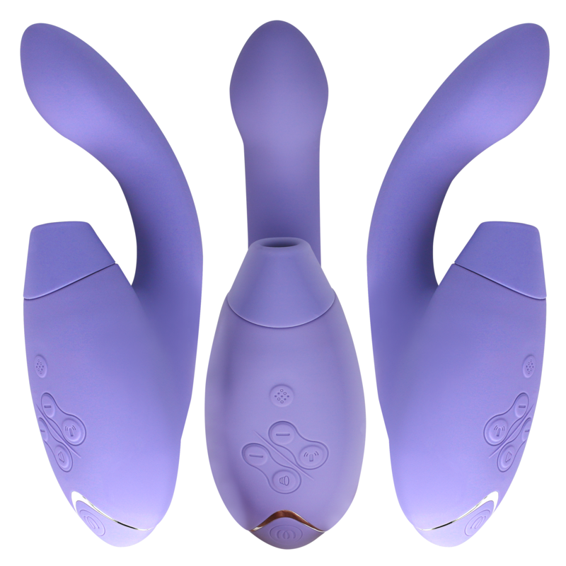 Duo 2 – Klitoris- und G-Punkt-Stimulator – Lila – Bild 2