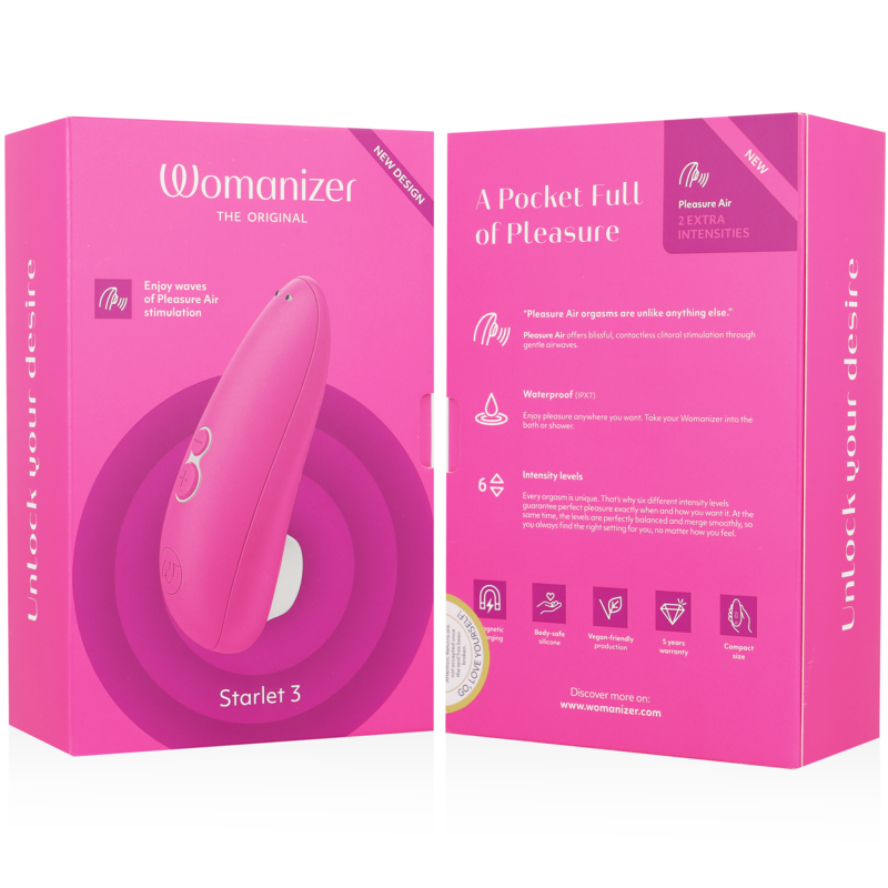 Starlet 3 – Kompakter Klitorisstimulator – Rosa – Bild 7