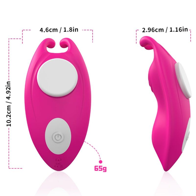 Honeybee Tragbares Höschen – G-Punkt-Vibrator mit App-Steuerung – Fuchsia – Bild 3