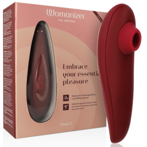 Classic 2 – Klitorisstimulator mit Pleasure-Air-Technologie – Burgund