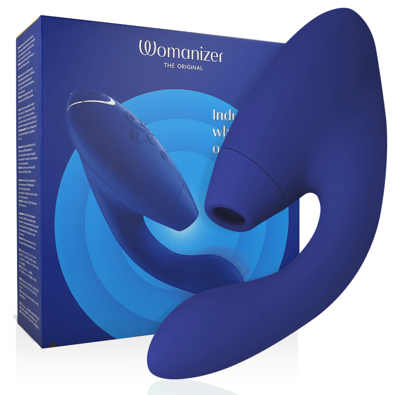 Duo 2 – Klitoris- und G-Punkt-Stimulator – Blau