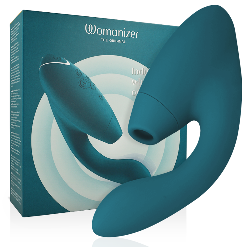 Duo 2 – Klitoris- und G-Punkt-Stimulator – Petrolblau