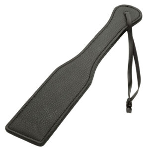 Nocturnal Paddel aus Leder – Schwarz