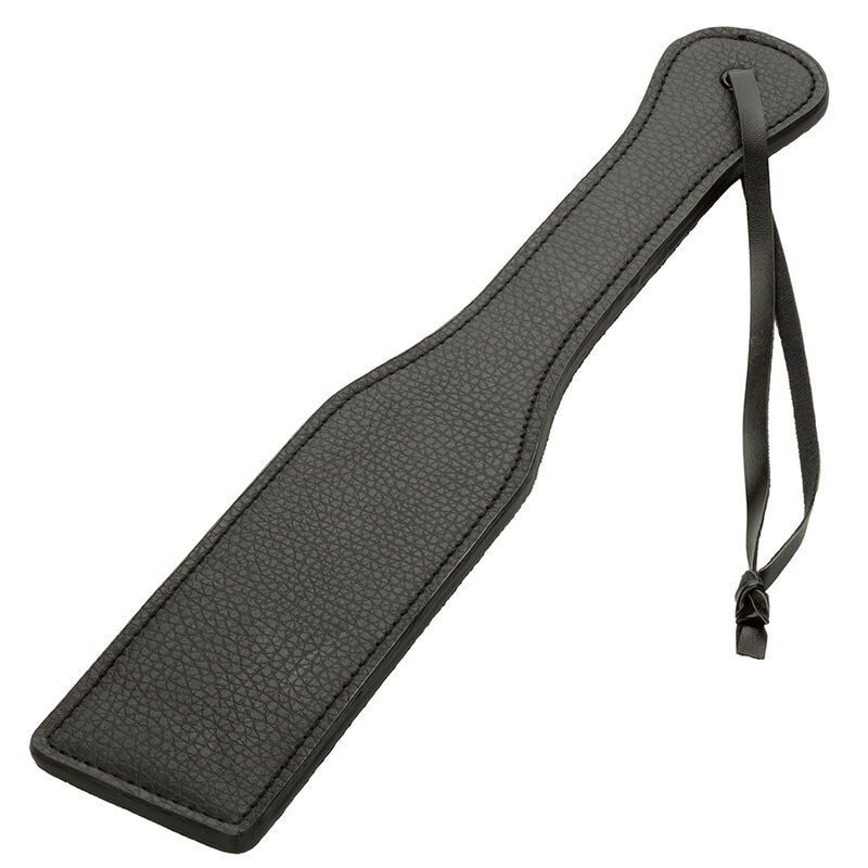 Nocturnal Paddel aus Leder – Schwarz