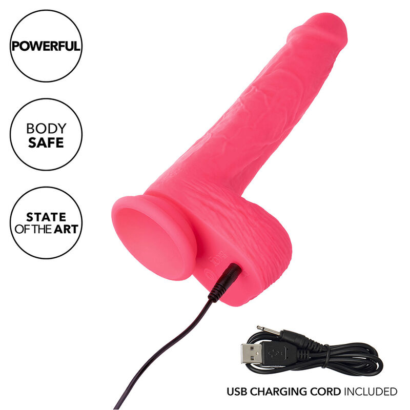 Studs – Realistischer Vibrator 10 Vibrationen – Rosa – Bild 7