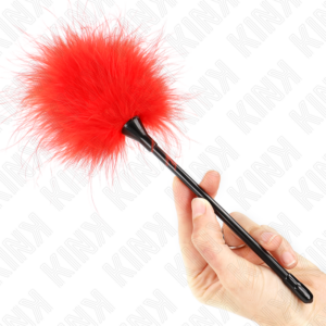 Federkitzler – Rot – 27 cm