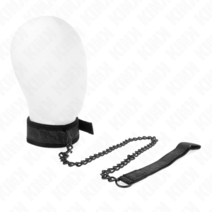 Halsband mit Leine – Modell 5 – verstellbar – 34–54 cm × 5 cm