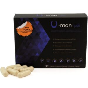 U-Man – Nahrungsergänzung für Männer – 30 Kapseln