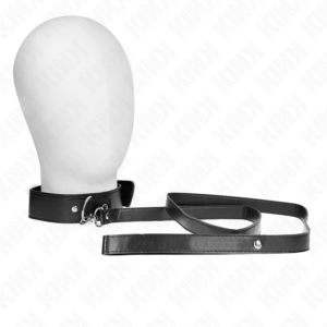 Halsband – Schwarz – verstellbar – 32–50 cm × 8 cm