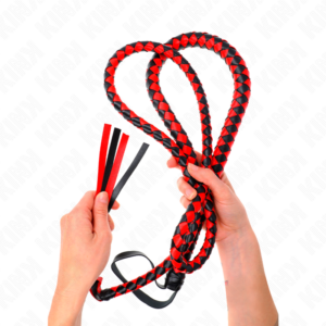Schlangenpeitsche – Rot – 210 cm