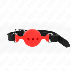 Halsband – Rot – verstellbar – 55 × 2 cm