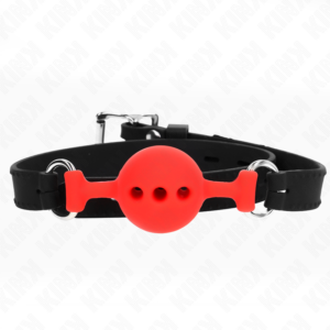 Halsband – Rot – verstellbar – 55 × 2 cm
