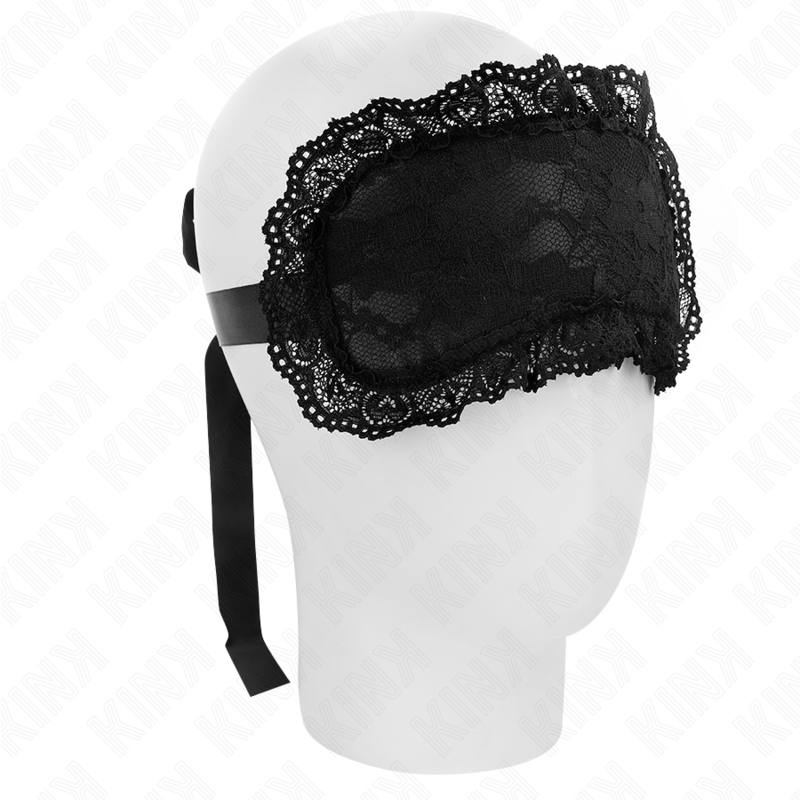 Augenmaske – Modell 1, mit Spitze – 22,5 × 11 cm