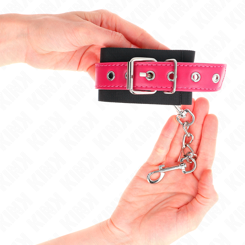 Handgelenkmanschetten – Schwarz – verstellbar – 19–29 cm × 5,1 cm – Bild 4