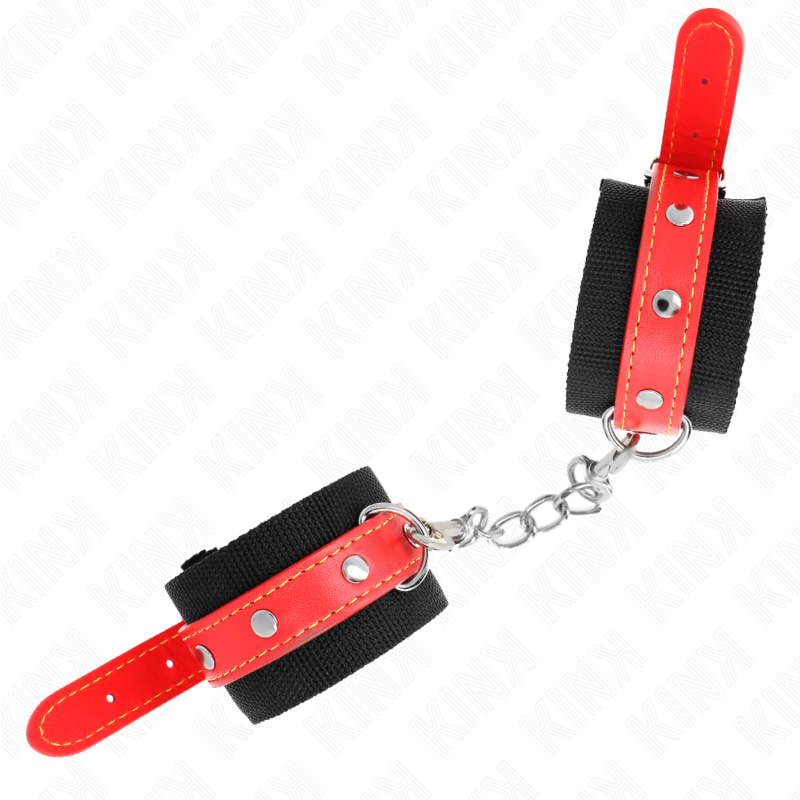 Handgelenkmanschetten – Schwarz – verstellbar – 19–24 cm × 5,5 cm – Bild 3