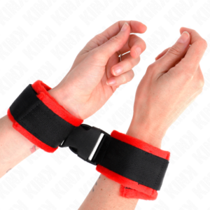 Handgelenkmanschetten – Schwarz – verstellbar – 25–35 cm × 6 cm