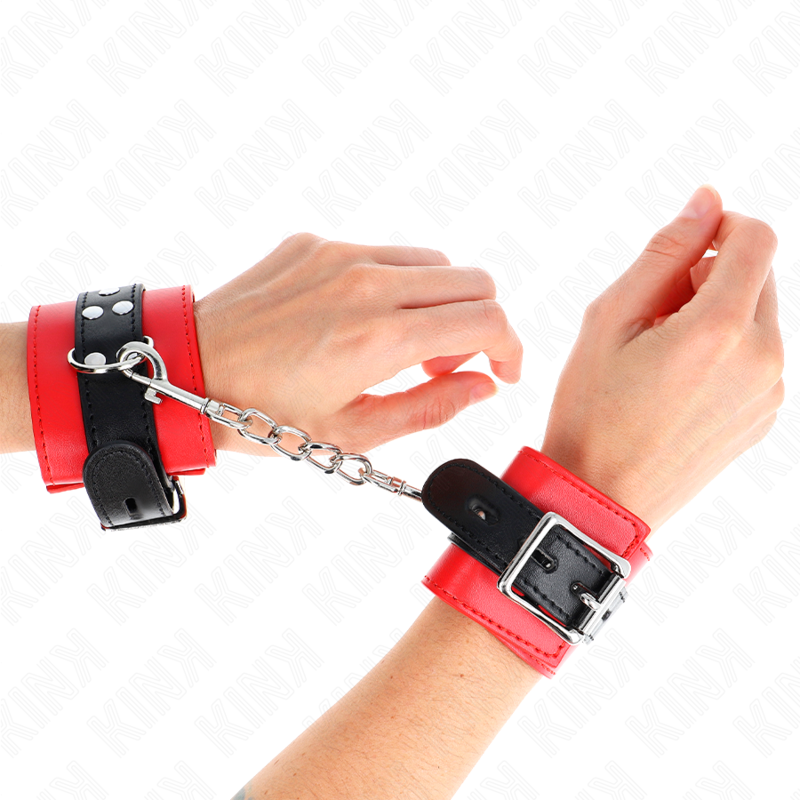 Handgelenkmanschetten – Schwarz – verstellbar – 17–28 cm × 6 cm