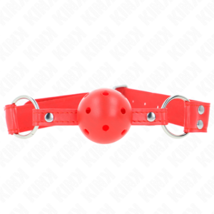 Ballknebel – Rot – 62 × 2 cm