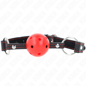 Ballknebel – Rot – 65 × 2,5 cm