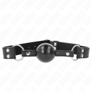 Halsband – aus Leder – verstellbar – 62 × 2,5 cm