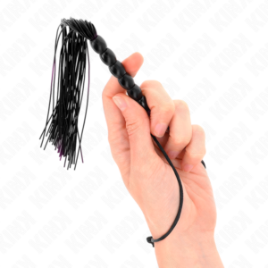 Mini-Peitsche – Schwarz – 26 cm