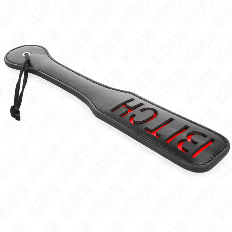 Paddel mit Schriftzug „Bitch“ – 32 × 6 cm – Bild 3