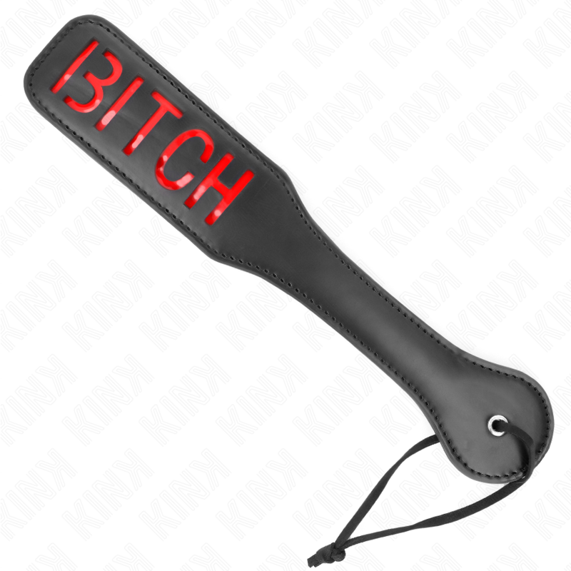 Paddel mit Schriftzug „Bitch“ – 32 × 6 cm – Bild 2
